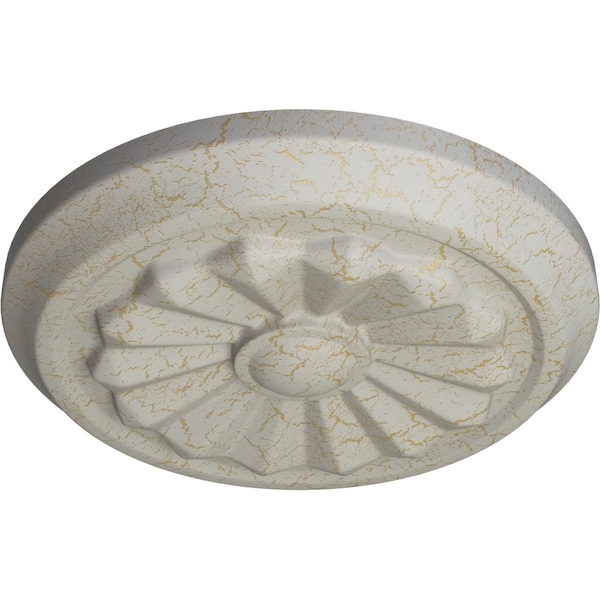 Olivia Ceiling Medallion (Fits Canopies Up To 2 1/8), 7 7/8OD X 1 1/8P